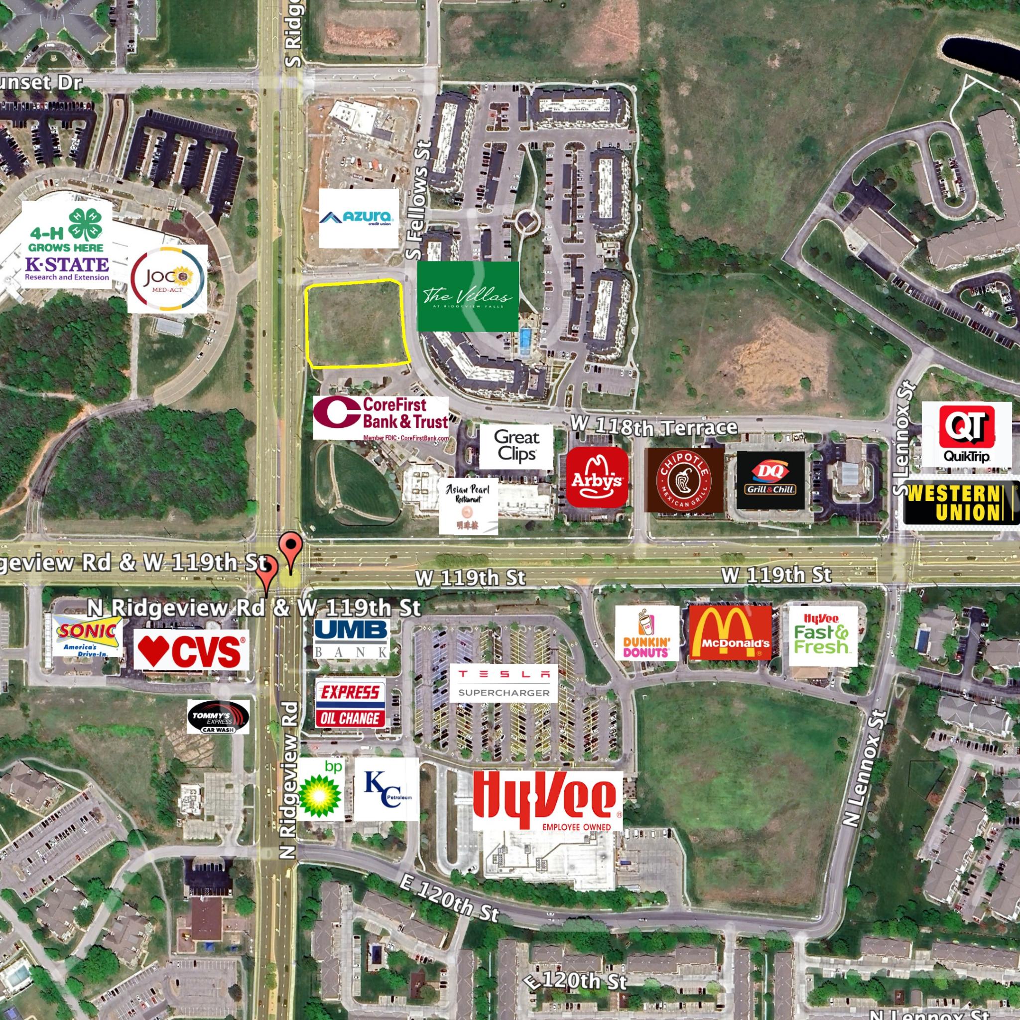 119th St. & Ridgeview Road, Olathe, KS Foundations Commercial Real Estate